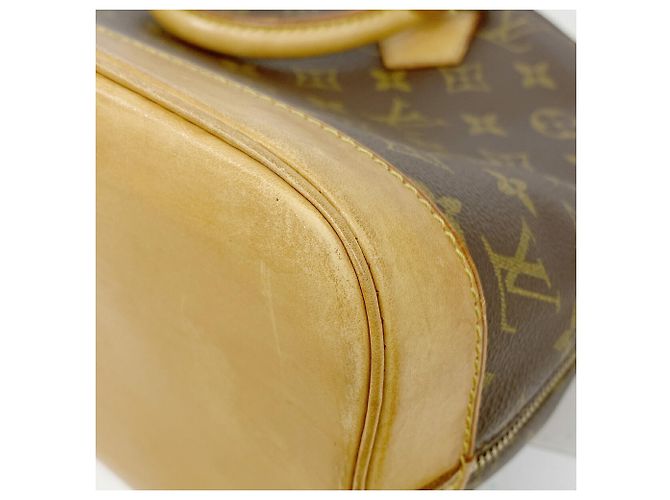 Borsa a mano Louis Vuitton Alma Monogram Marrone - vista 6