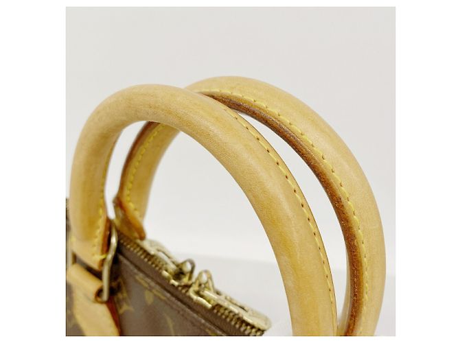 Borsa a mano Louis Vuitton Alma Monogram Marrone - vista 7