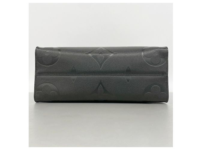 Borsa Tote Louis Vuitton Monogram Empreinte OnTheGo MM Nero - vista 3