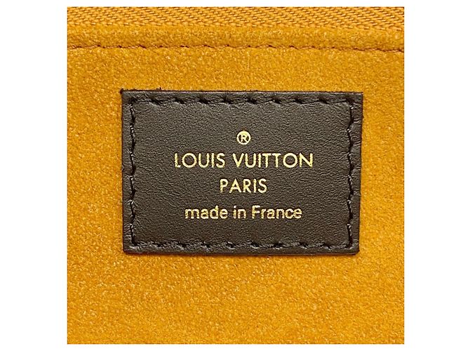 Borsa Tote Louis Vuitton Monogram Empreinte OnTheGo MM Nero - vista 5