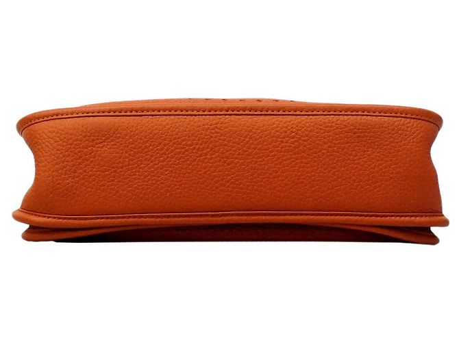 Hermès Borsa a tracolla Hermes Evelyne 3PM Marrone - vista 3