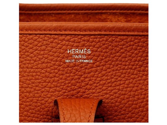 Hermès Borsa a tracolla Hermes Evelyne 3PM Marrone - vista 5