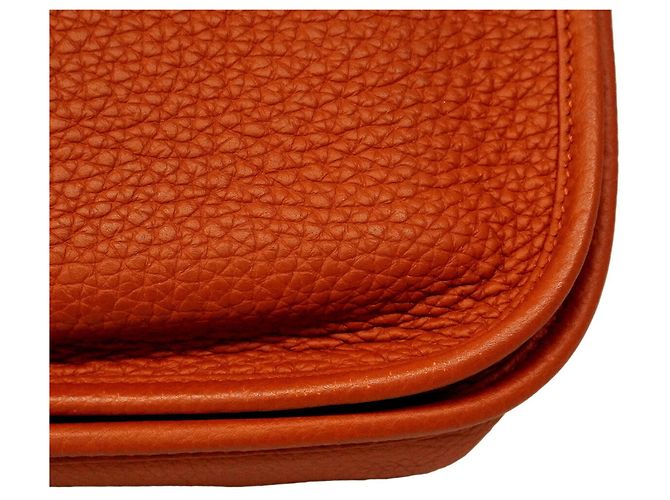 Hermès Borsa a tracolla Hermes Evelyne 3PM Marrone - vista 6