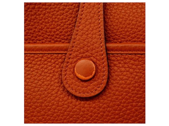 Hermès Borsa a tracolla Hermes Evelyne 3PM Marrone - vista 7