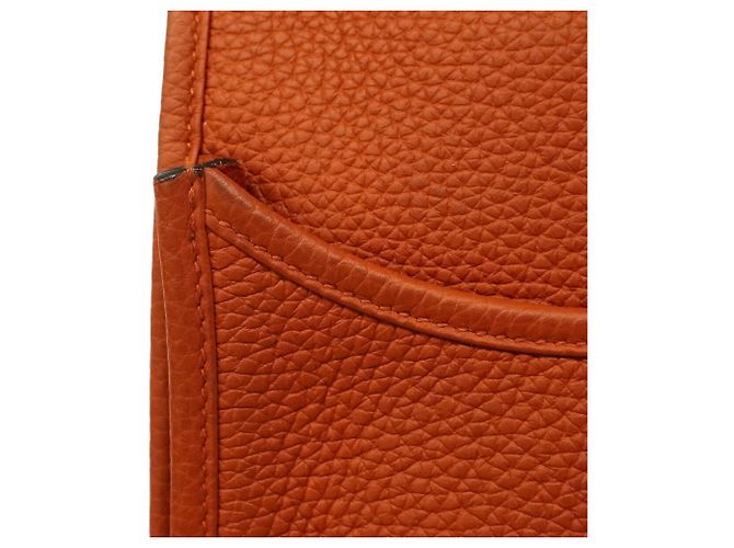 Hermès Borsa a tracolla Hermes Evelyne 3PM Marrone - vista 9