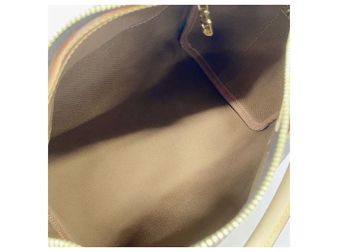 Borsa Louis Vuitton Monogram Speedy Bandoulière 25 Marrone - vista 4