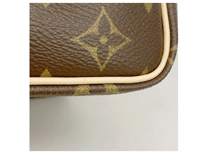 Borsa Louis Vuitton Monogram Speedy Bandoulière 25 Marrone - vista 7