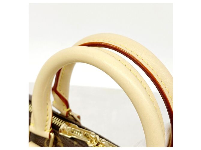 Borsa Louis Vuitton Monogram Speedy Bandoulière 25 Marrone - vista 8