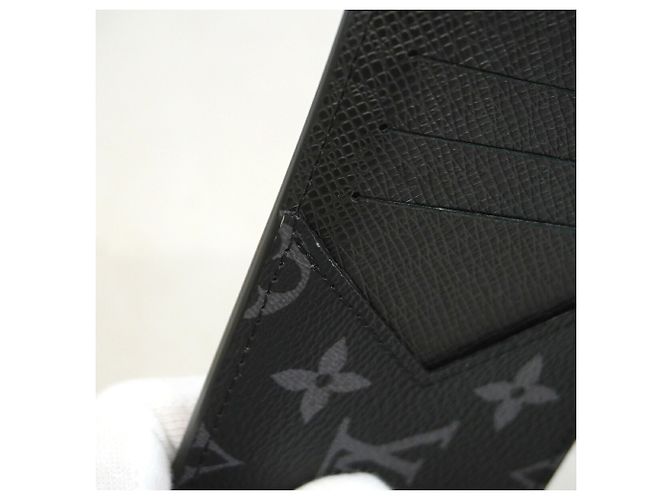 Louis Vuitton Portamonete Nero - vista 7