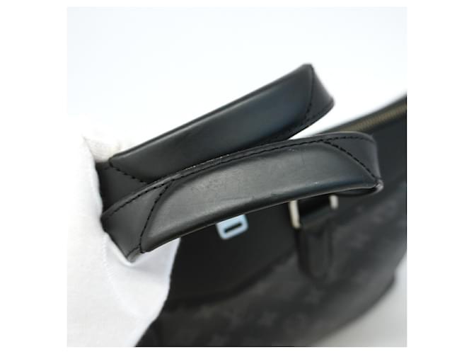 Borsa Louis Vuitton Monogram Eclipse Explorer Nero - vista 11