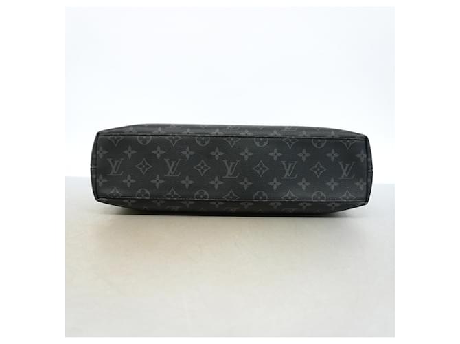 Borsa Louis Vuitton Monogram Eclipse Explorer Nero - vista 3