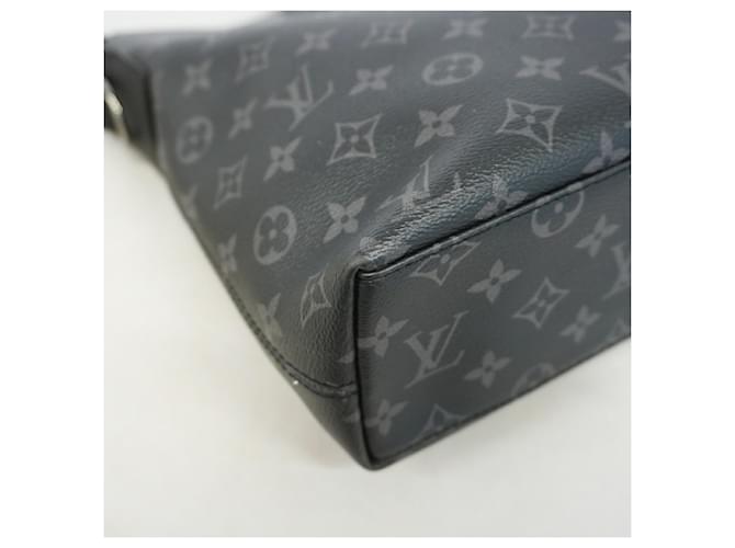 Borsa Louis Vuitton Monogram Eclipse Explorer Nero - vista 6