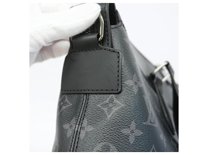 Borsa Louis Vuitton Monogram Eclipse Explorer Nero - vista 9