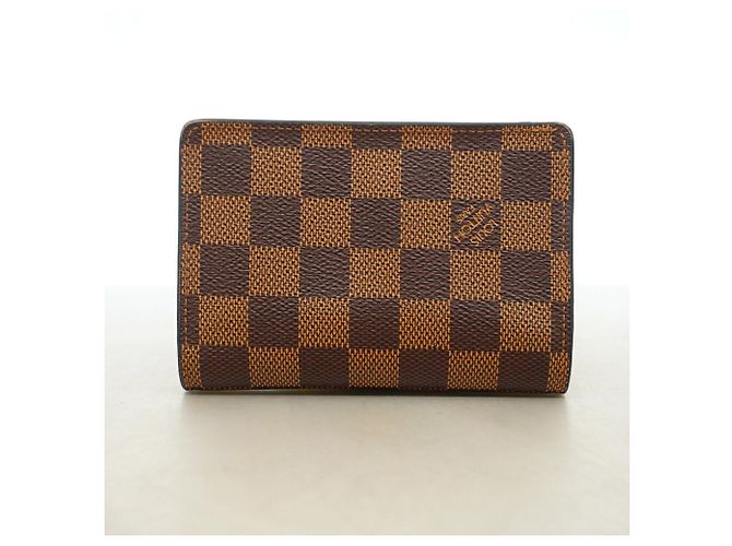 Louis Vuitton Damier Portefeuille Juliette Wallet Bordò Damier ebene - vista 10