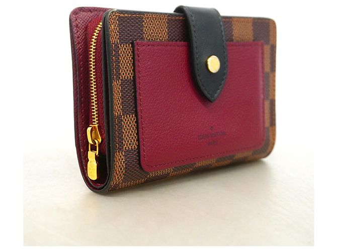Louis Vuitton Damier Portefeuille Juliette Wallet Bordò Damier ebene - vista 2