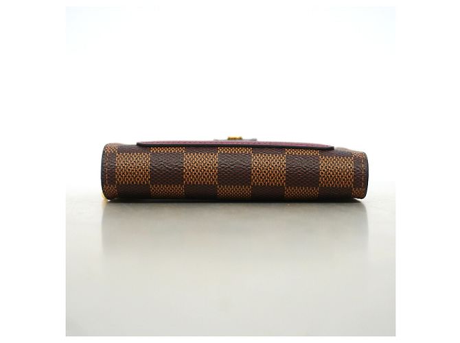 Louis Vuitton Damier Portefeuille Juliette Wallet Bordò Damier ebene - vista 3