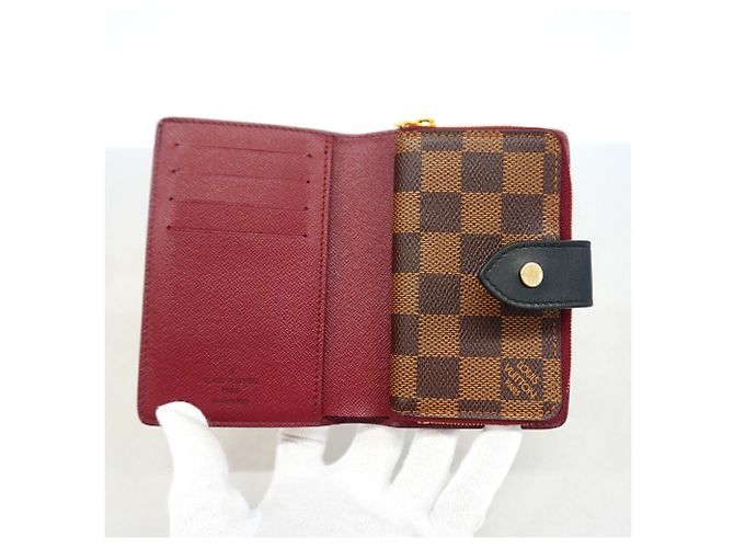 Louis Vuitton Damier Portefeuille Juliette Wallet Bordò Damier ebene - vista 4