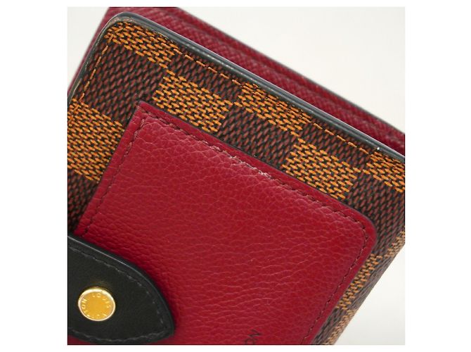 Louis Vuitton Damier Portefeuille Juliette Wallet Bordò Damier ebene - vista 9