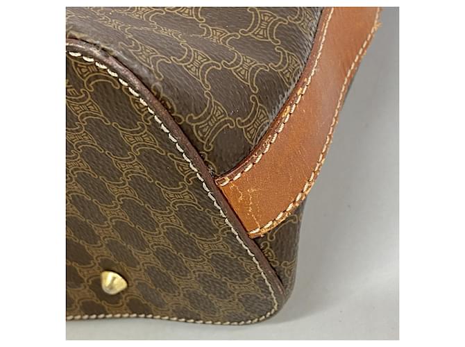 Céline Borsa Tote Celine Macadam Marrone - vista 7