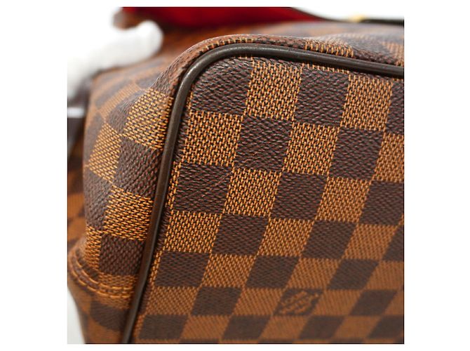Borsa Louis Vuitton Damier Bergamo MM Damier ebene - vista 7