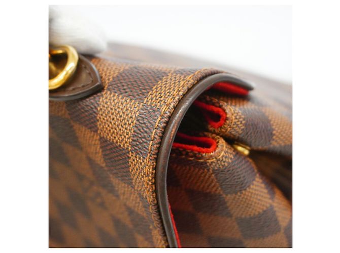 Borsa Louis Vuitton Damier Bergamo MM Damier ebene - vista 9