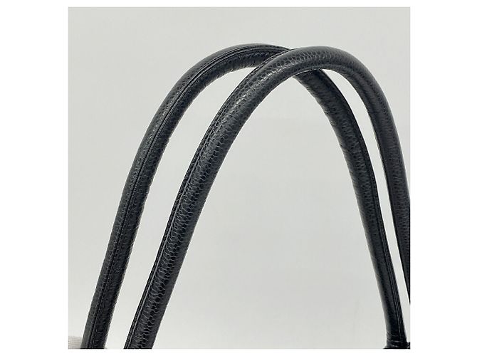 Timeless Borsa Tote Chanel in pelle di vitello martellata nera Nero - vista 8