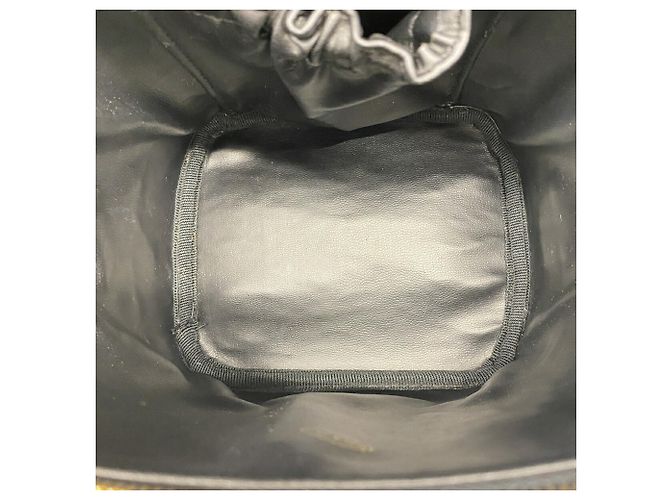 Borsa Vanity Chanel in lambskin nera Nero - vista 4