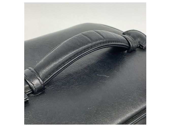 Borsa Vanity Chanel in lambskin nera Nero - vista 8