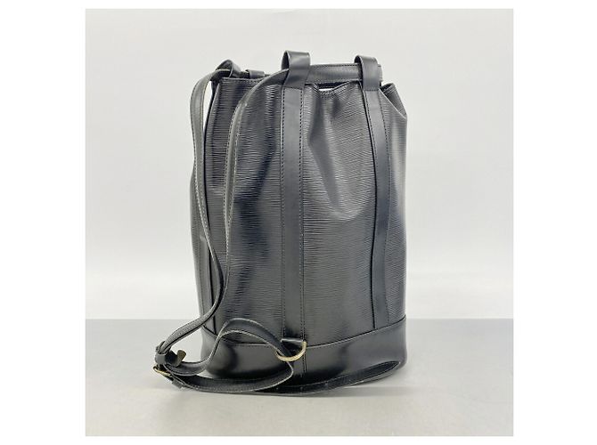 Borsa a tracolla Louis Vuitton Epi Randonee PM Nero - vista 10