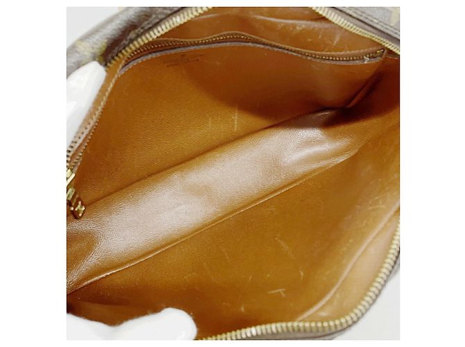 Borsa a tracolla Louis Vuitton Monogram Trocadero 27 Marrone - vista 4