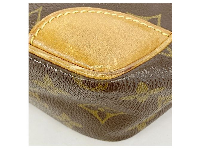 Borsa a tracolla Louis Vuitton Monogram Trocadero 27 Marrone - vista 6