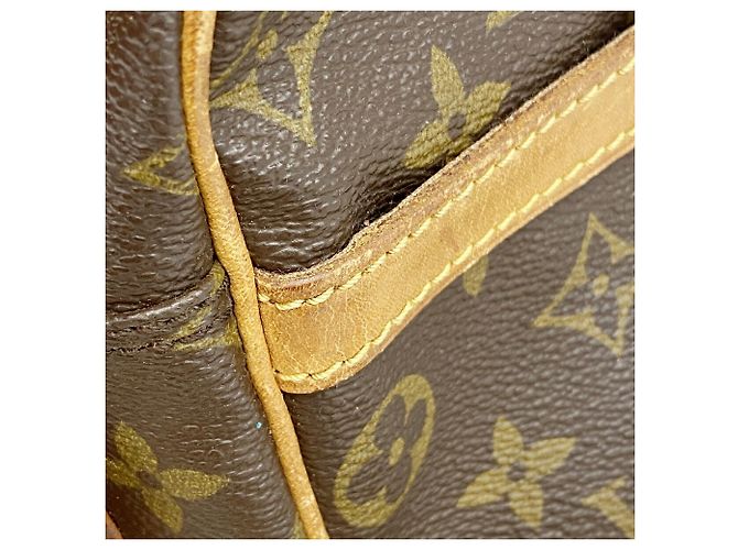 Borsa a tracolla Louis Vuitton Monogram Trocadero 27 Marrone - vista 9