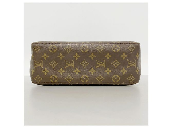 Borsa a tracolla Louis Vuitton Monogram Looping GM Marrone - vista 3