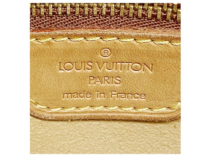 Borsa a tracolla Louis Vuitton Monogram Looping GM Marrone - vista 5