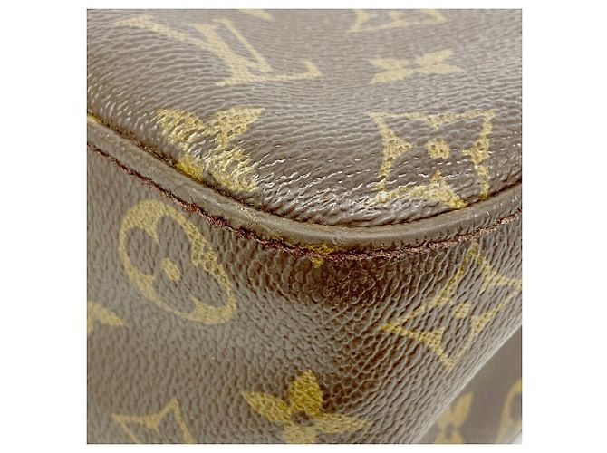Borsa a tracolla Louis Vuitton Monogram Looping GM Marrone - vista 6
