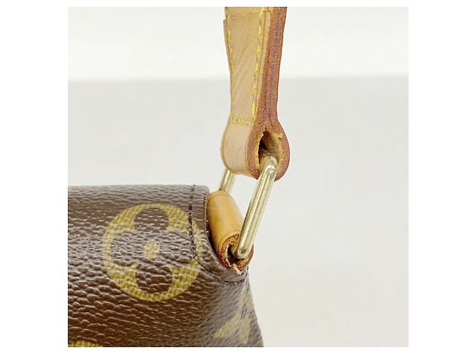 Borsa a tracolla Louis Vuitton Monogram Musette Salsa con tracolla lunga Marrone - vista 11