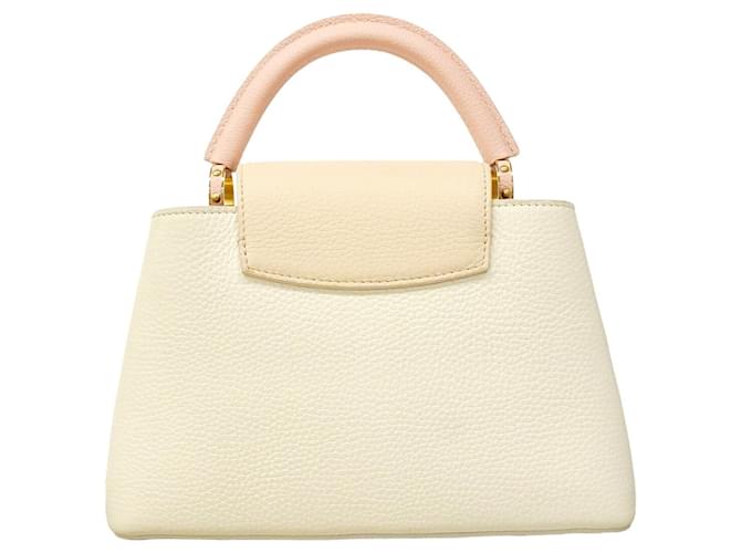 Borsa Louis Vuitton Capucines BB Bianco - vista 13