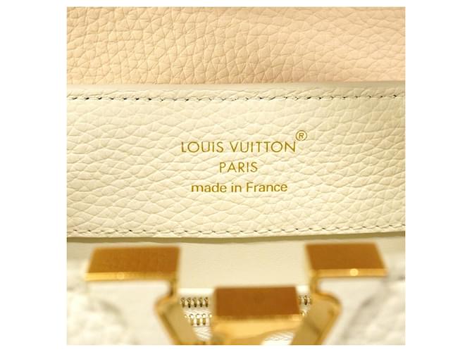 Borsa Louis Vuitton Capucines BB Bianco - vista 5