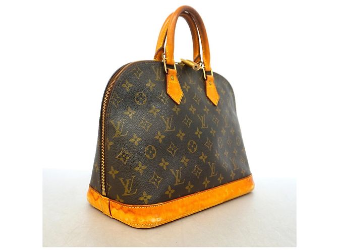 Borsa Louis Vuitton Alma Monogram Marrone - vista 2