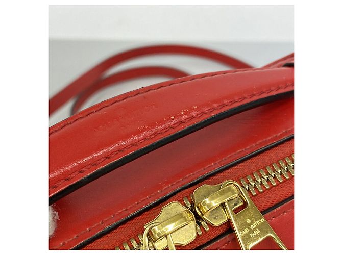 Borsa Louis Vuitton Monogram Saint-Onge Rosso - vista 9