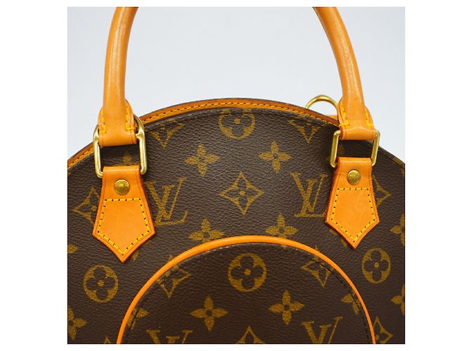 Borsa Louis Vuitton Monogram Ellipse PM Marrone - vista 9