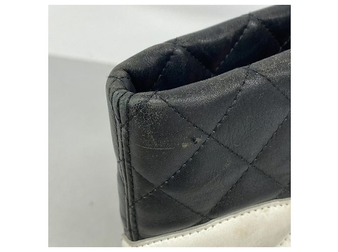 Chanel Cambon Tote Bag aus Lammleder Schwarz - Ansicht 6