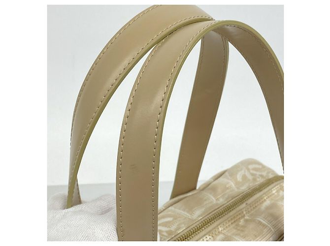 Borsa Chanel New Travel Nylon Beige - vista 9