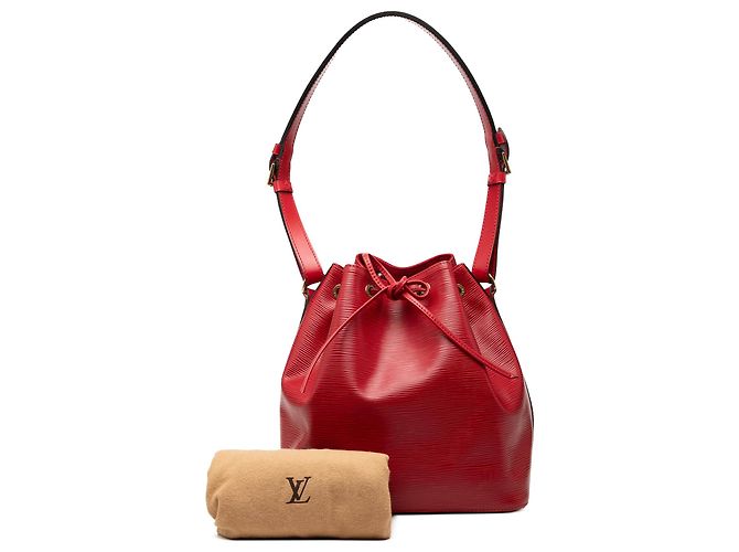 Louis Vuitton Red Epi Petit Noe Rosso - vista 7