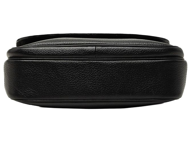 Borsa a tracolla Burberry in pelle nera Nero - vista 3