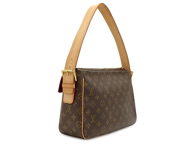 Louis Vuitton Brown Monogram Viva Cite GM Marrone - vista 2