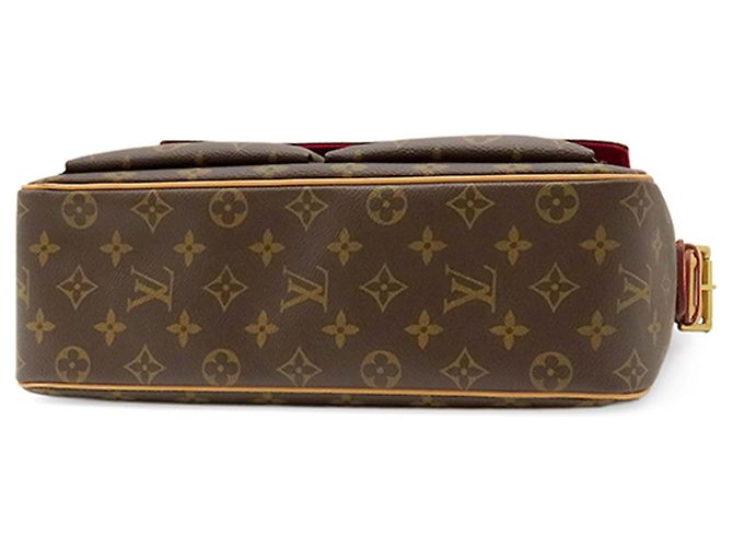 Louis Vuitton Brown Monogram Viva Cite GM Marrone - vista 4