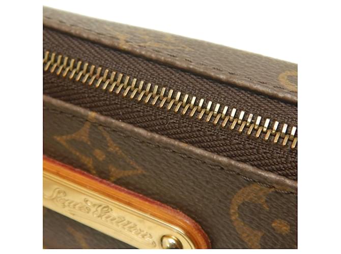 Louis Vuitton Brown Monogram Eva Marrone - vista 15