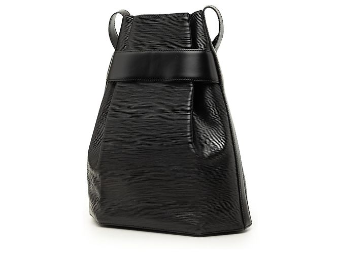 Louis Vuitton Black Epi Sac D Epaule GM Nero - vista 2