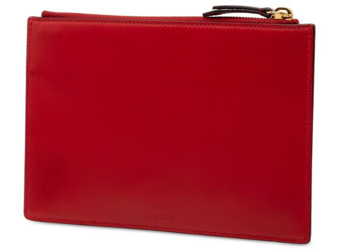 Clutch Gucci Beige GG Supreme Blooms - vista 2